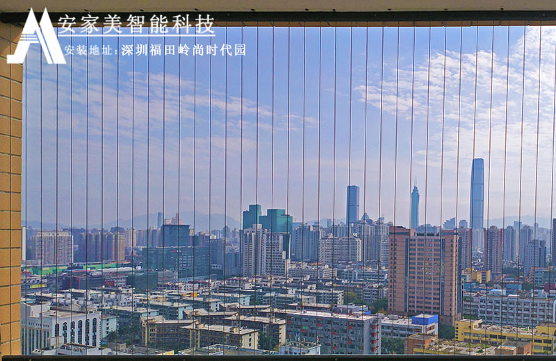 深圳福田隱形網案例